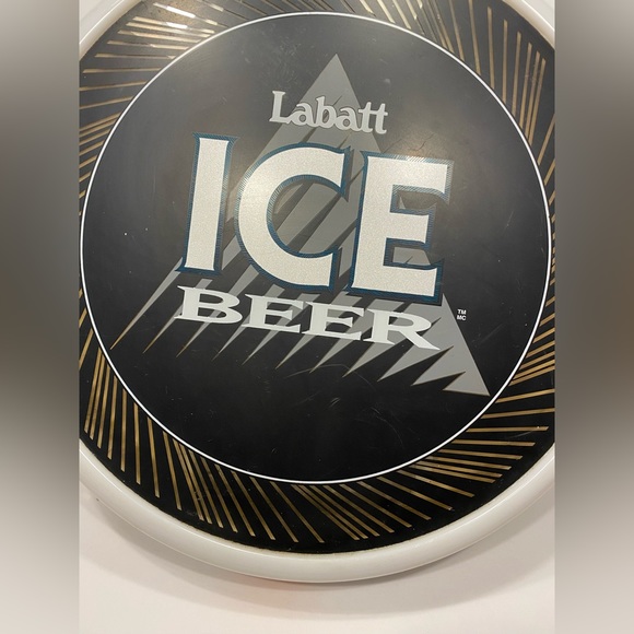 Rare Labatt Ice blowmold beer sign man  Cave Brewerania - Picture 2 of 4